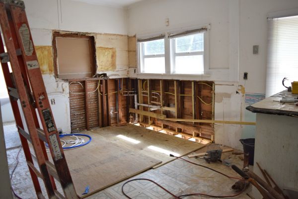Bathroom Demolition in Sandpoint