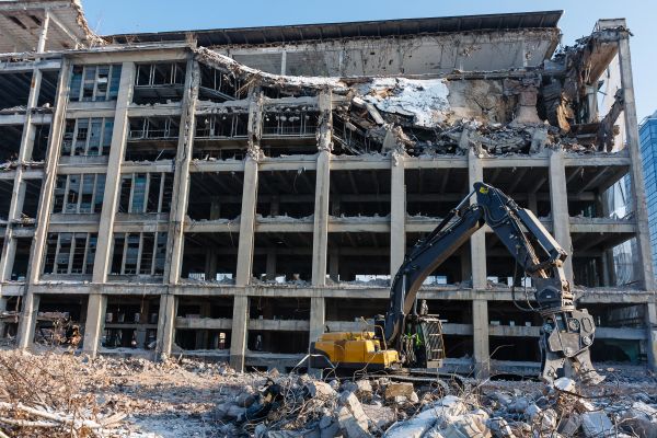 Commercial Building Demolition in Sandpoint