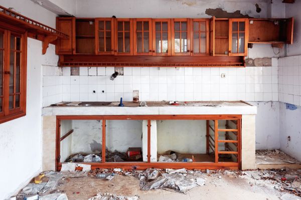 Kitchen Demolition in Sandpoint