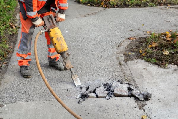 Sidewalk Demolition in Sandpoint