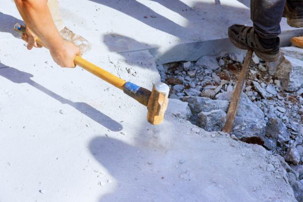 Concrete Pavement Demolition in Sandpoint